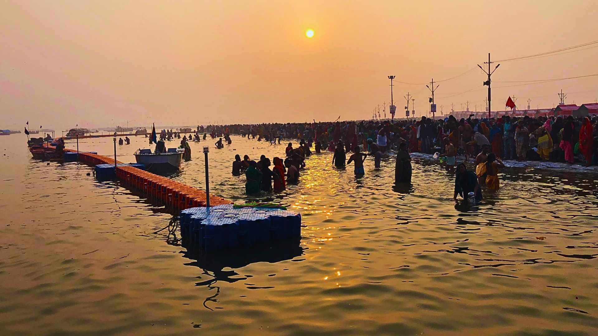 Triveni Sangam Cruise At Kumbh Mela 2025 Prayagraj Maha Kumbh Mela 2025