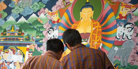 Bhutan's Little Secret Revealed by a Princess: The Thangka Paintings
