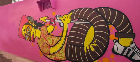 The Beautiful Murals in Hyderabad's Maqtha Art District That We Didn't Know Existed!
