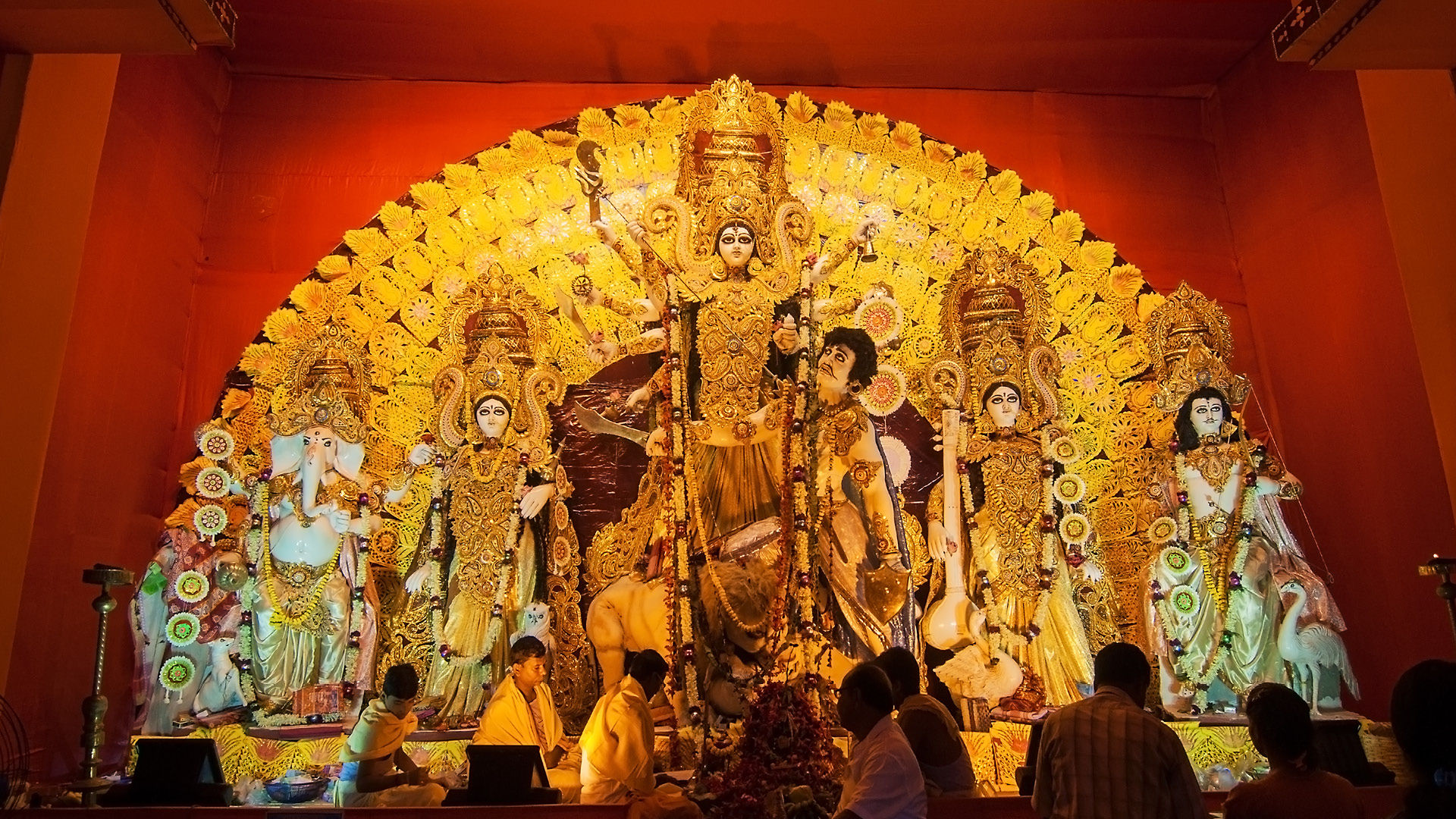 Happy Navratri Maa Durga HD Wallpaper 1080p Download