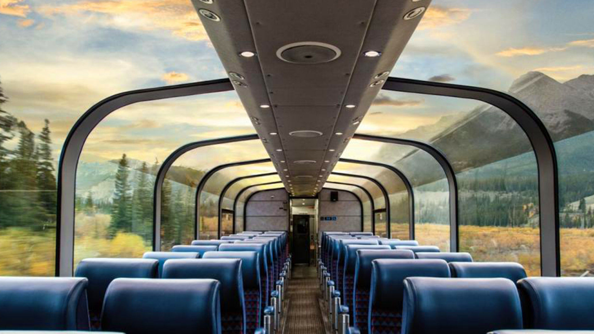 Take A Magical Ride Through The Canadian Rockies In Glass-Domed Train