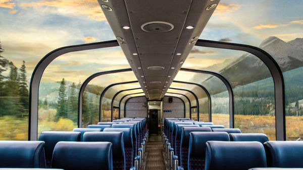 Take A Magical Ride Through The Canadian Rockies In A Glass-Domed Train