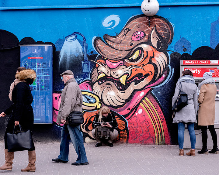 Street Art In Warsaw