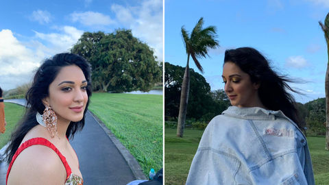 Spotted! Kiara Advani Seems To Be Having A Lot Of Fun In Mauritius