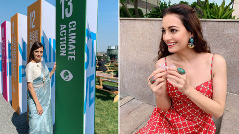 Here's Why Actress And UNEP Ambassador Dia Mirza Is A Climate Warrior!