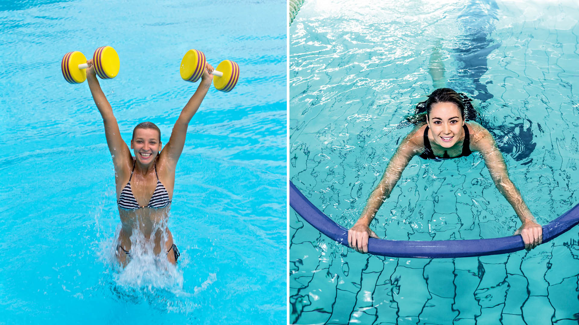 Aqua Aerobics  Discover the benefits and equipment of aqua aerobics