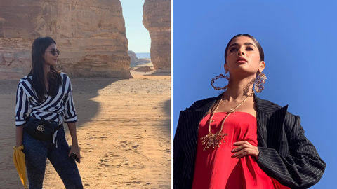 Spotted! Pooja Hegde Is On A Serious Work+Fun Trip In AlUla 