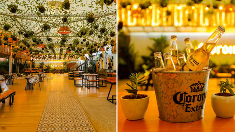 Corona Lets You Experience Outdoors, Indoors With A Newly Launched Tropical Oasis At JW Mariott Bengaluru