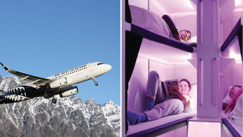 Air New Zealand Unveils Flat Beds For Economy Class Passengers