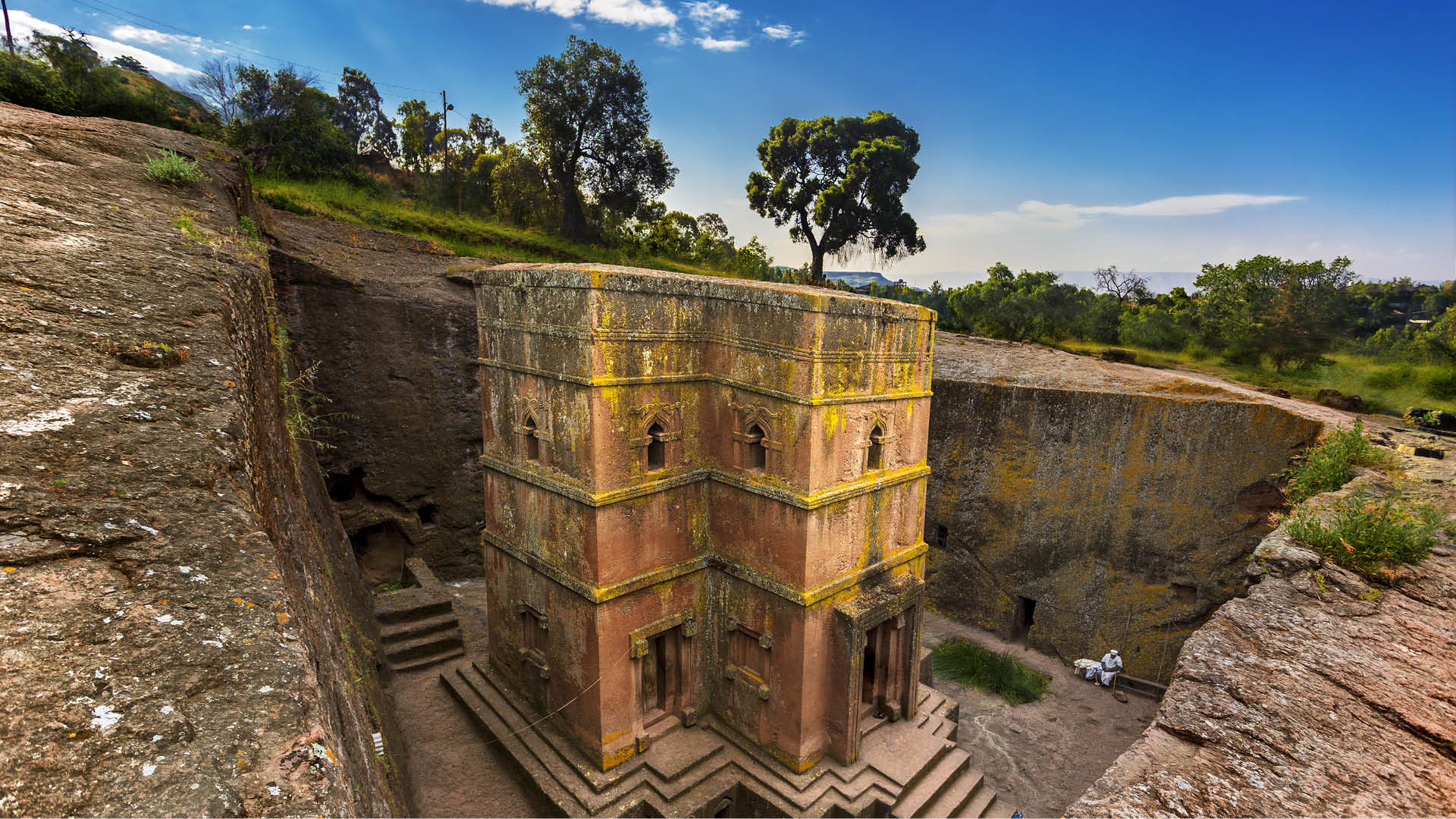 Ethiopian Church Carved Out Of Rock