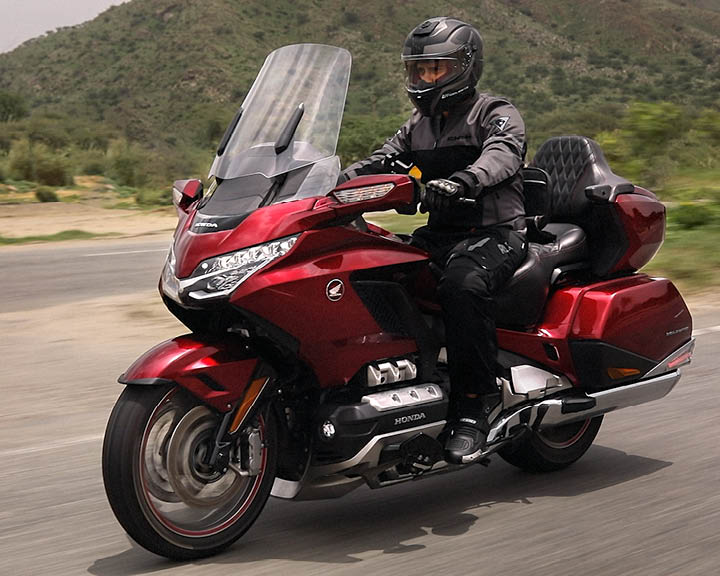 India's Top Motorsports Star Gaurav Gill Rides The Honda Gold Wing