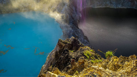 Visit Mount Kelimutu For A Glimpse Of These Colour-Changing Lakes
