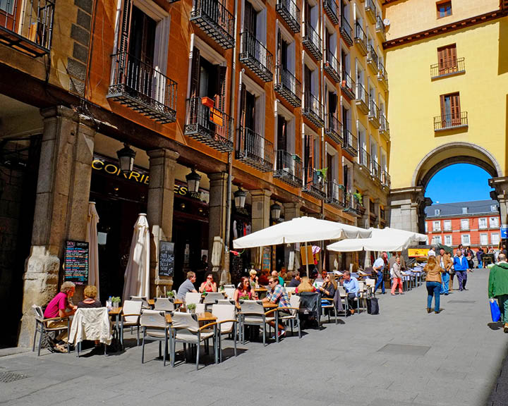 Barcelona and Madrid
