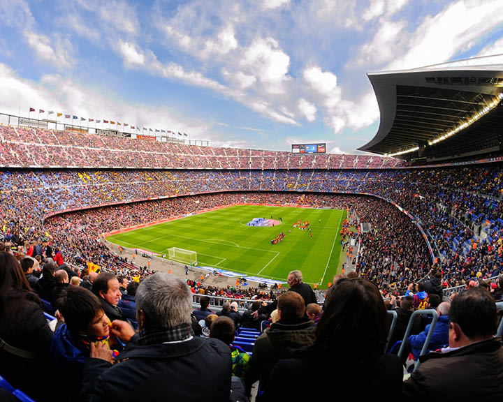 Barcelona and Madrid