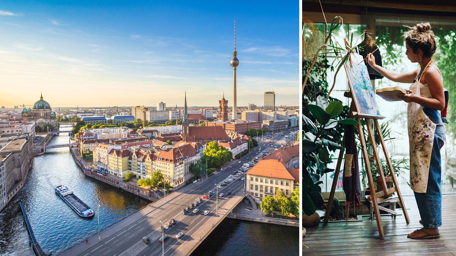 #SomeGoodNews:Berlin Artists Turned Their Balconies Into Art Exhibits