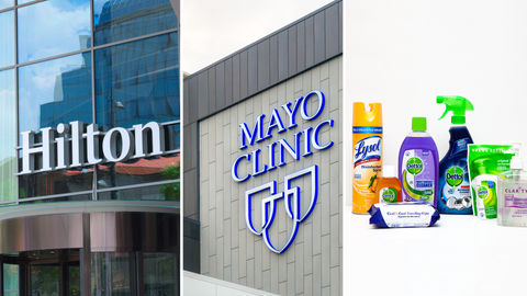 Hilton, Mayo Clinic, And RB Come Together To Ensure Cleaner Stays For Future Guests At The Hotel