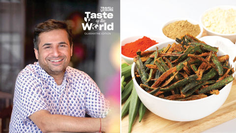 #TnlTasteOfTheWorld With Chef Suvir Saran – Recipe Of Crispy Okra Salad, A Comforting Indian Dish