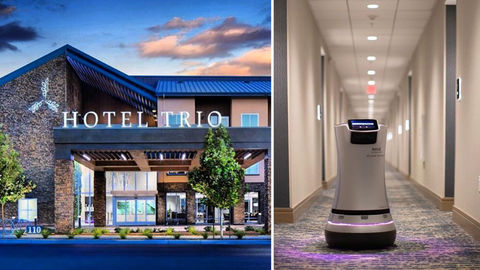 This Hotel In California Has A Robot Named Rosé Who Will Deliver Wine To Your Room