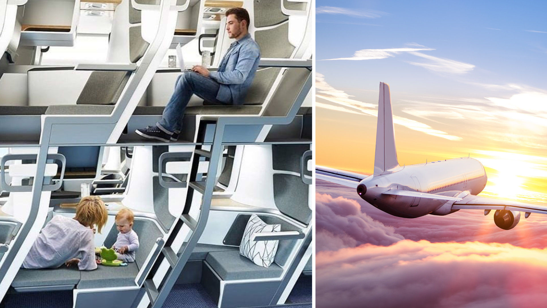 This Double-decker Airplane Design Could Allow Everyone to Have