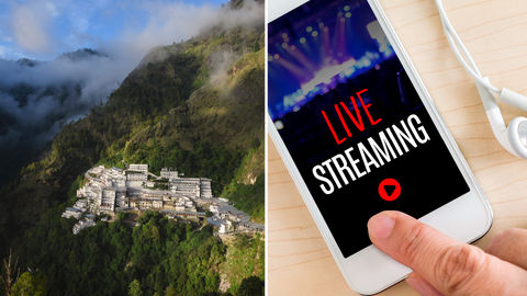 You Can Now Do Live Darshan Of Vaishno Devi Temple On Your Phones