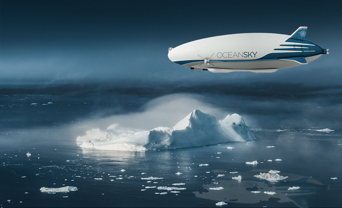 OceanSky Cruises'ın Sürdürülebilir Hibrit Uçağıyla Kuzey Kutbu Üzerinde Süzülme