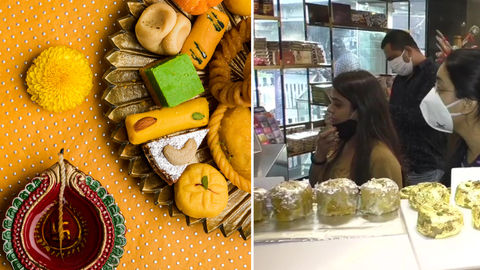 This Surat Based Shop Is Selling Sweets Made Out Of Actual Gold Called ‘Gold Ghari’