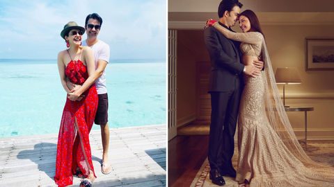 Look At These Adorable Pictures Of Kajal Aggarwal And Gautam Kitchlu’s Maldivian Honeymoon
