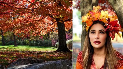 Check Out These Dreamy Photos Of Nargis Fakhri Bidding Farewell To Autumn In New Jersey