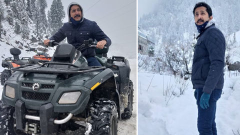 Actor Parambrata Chattopadhyay Is Chilling In Himachal Pradesh...Literally!