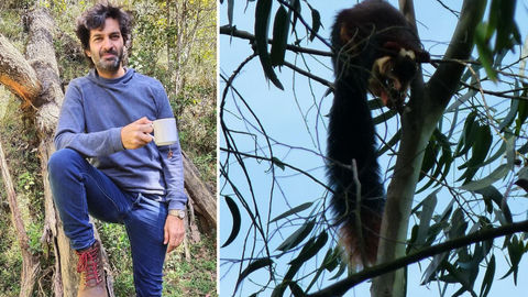Can You Guess Who Is Accompanying Actor Purab Kohli On His Morning Walks In The Nilgiris?