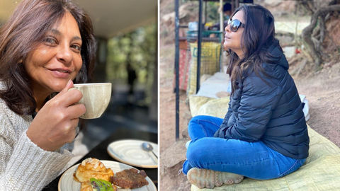 Actor Shefali Shah Is All Masked Up & Vacationing In The Hills Of Himachal