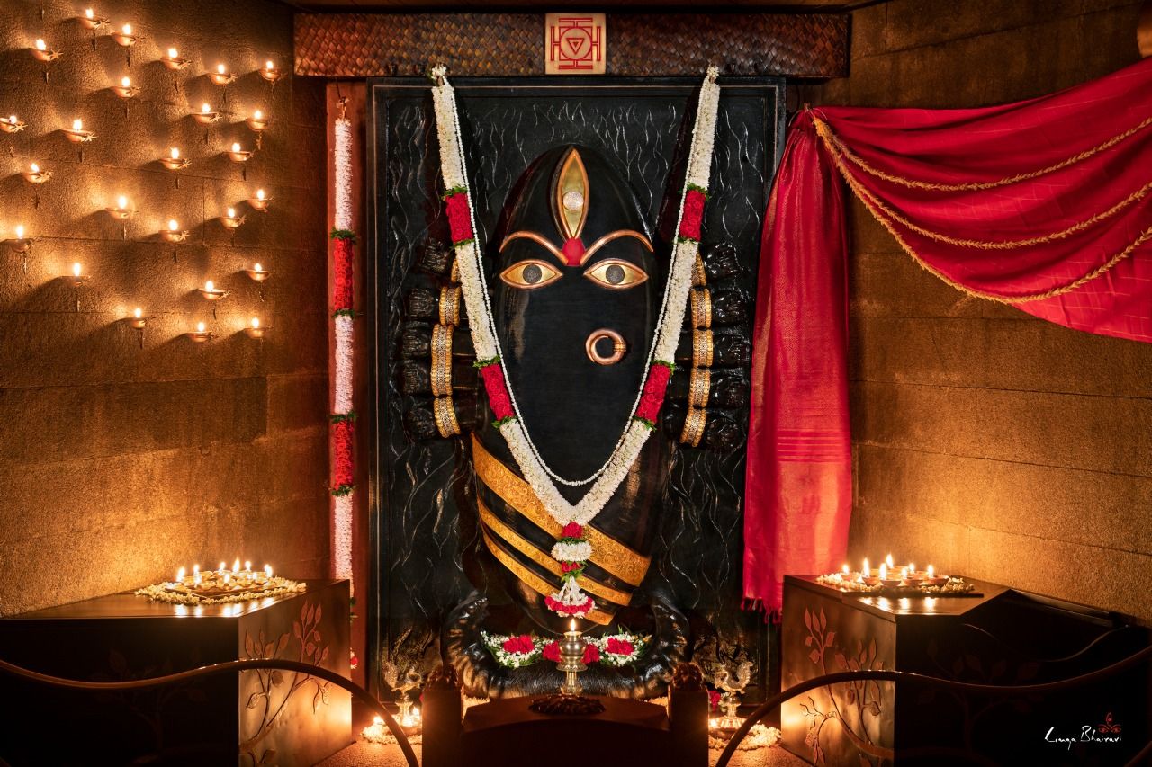 At Coimbatore's Linga Bhairavi Temple, Only Women Tend To The Sanctum
