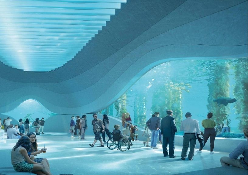 Australia Whale-Shaped Marine Observatory