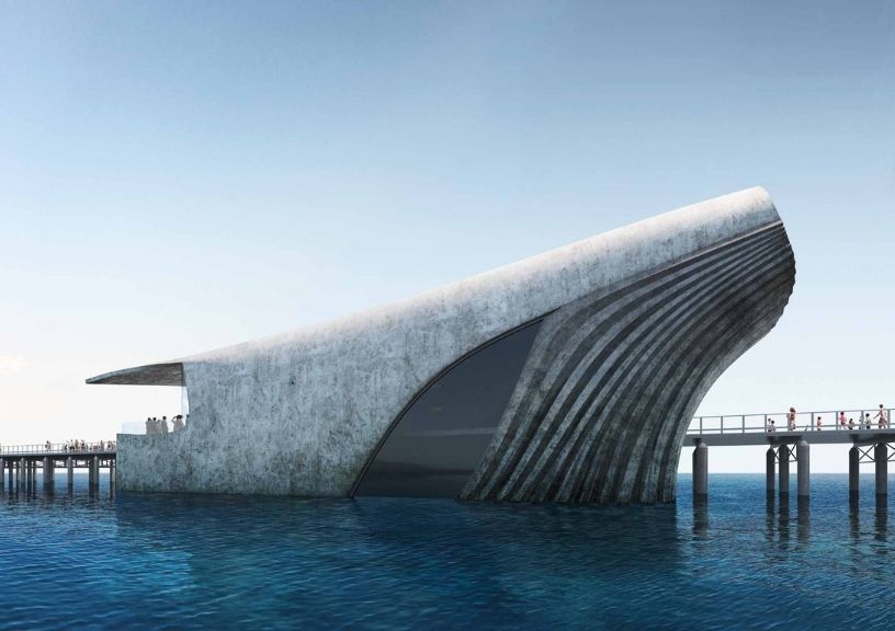 Australia Whale-Shaped Marine Observatory