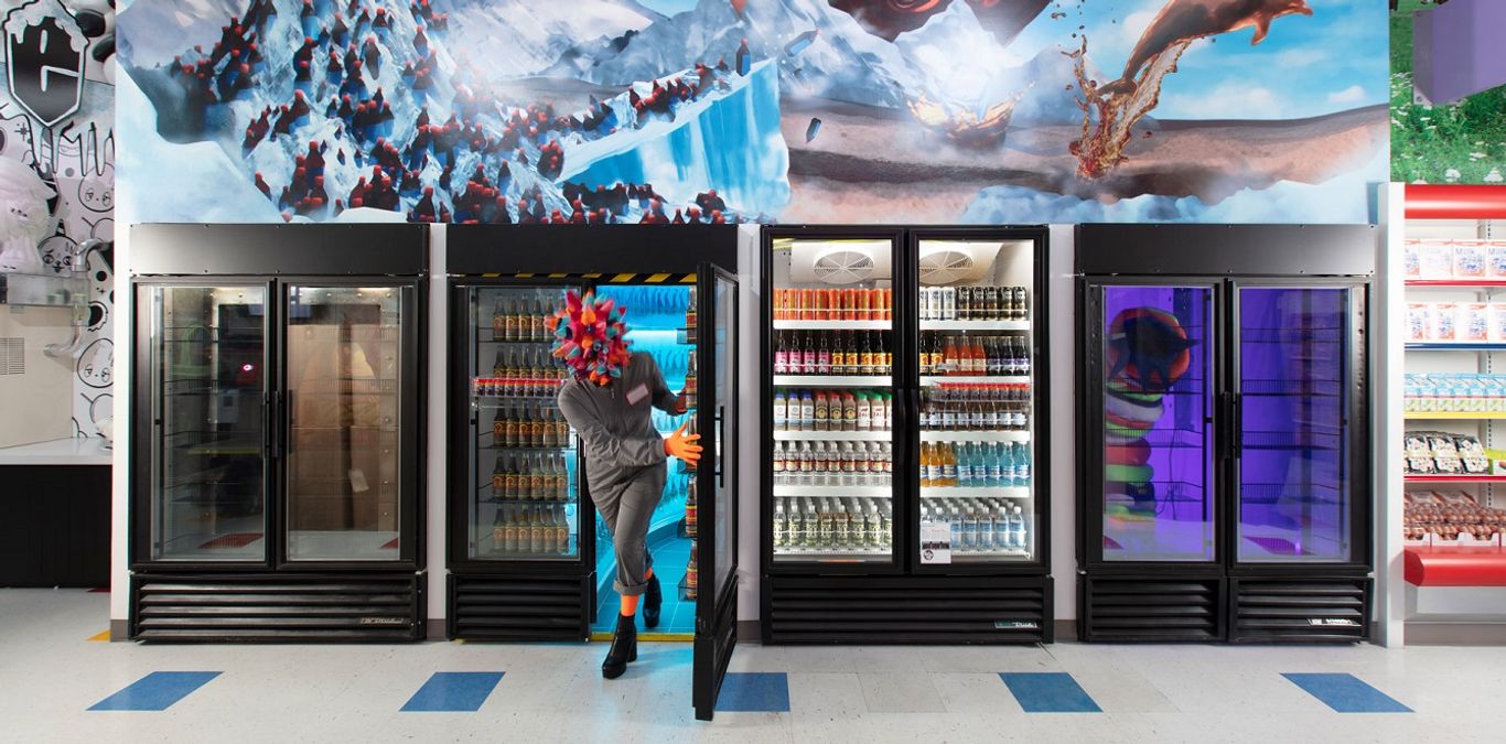 Psychedelic Grocery Store Is An Immersive Art Experience In Las Vegas