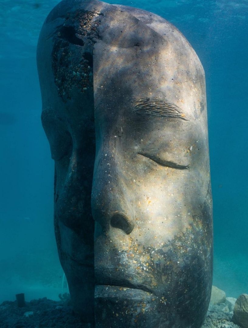 Underwater museum in Cannes