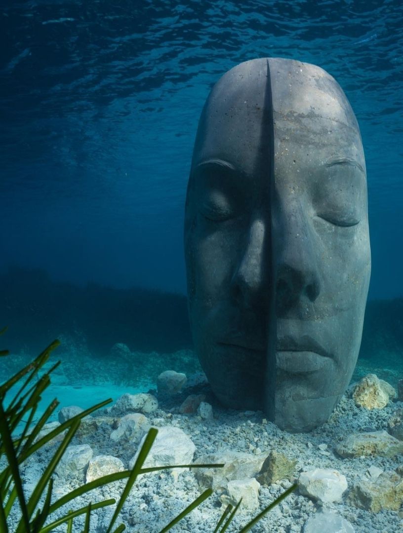 Underwater museum in Cannes