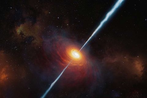 Scientists Discover A Black Hole-powered Space Object From 13 Billion Light-years Away