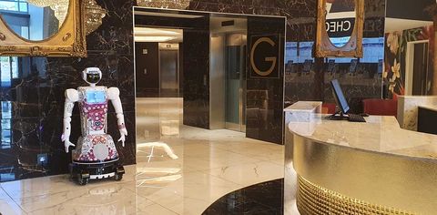 This New Hotel Is The First In Africa To Introduce Robot Staff