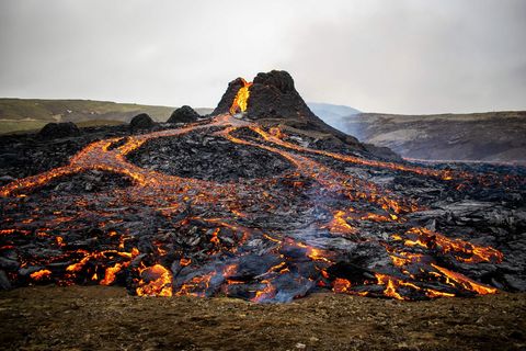 This Long-dormant Volcano In Iceland Is Erupting—See The Stunning Photos