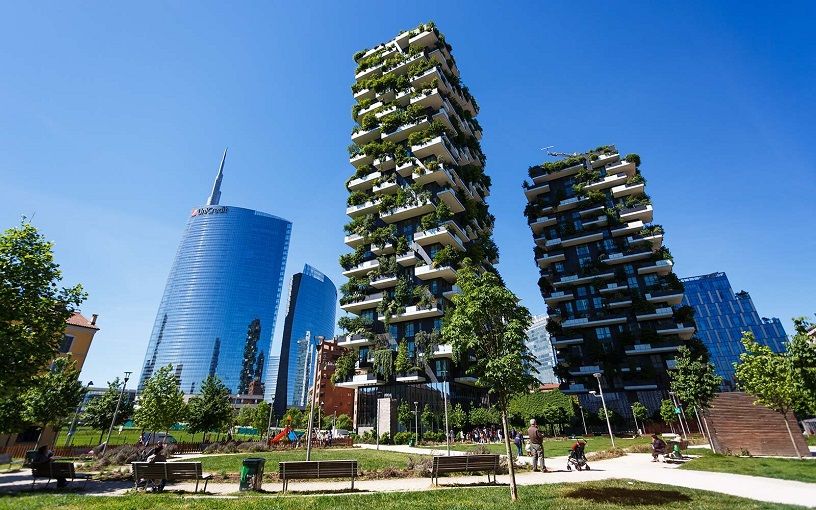 Bosco Verticale and Piazza Gae Aulenti
