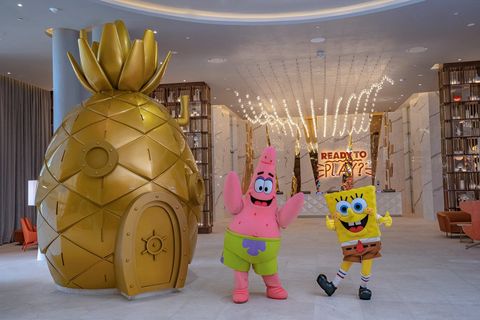 Mexico's First Nickelodeon Resort Is Now Open—And It Comes With A Spongebob-Style Pineapple Suite