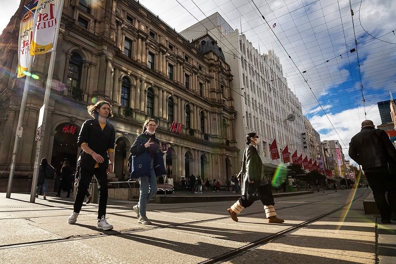 Bourke Street Mall, Destinations, Melbourne, Victoria, Australia