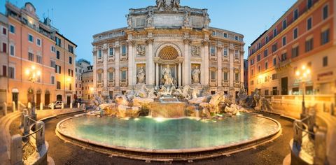 There's A Secret Archaeological Site Under Rome's Trevi Fountain — And You Can Visit It, Too!
