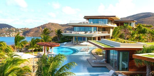 Richard Branson Just Unveiled 2 Wildly Over-The-Top Villas On His Newest Private Island