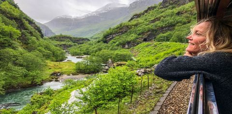 This Train Trip Takes You Through the Arctic Circle Under the Midnight Sun