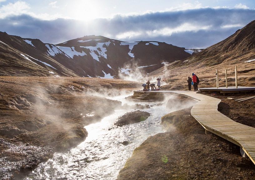 Reykjadalur Steam Valley