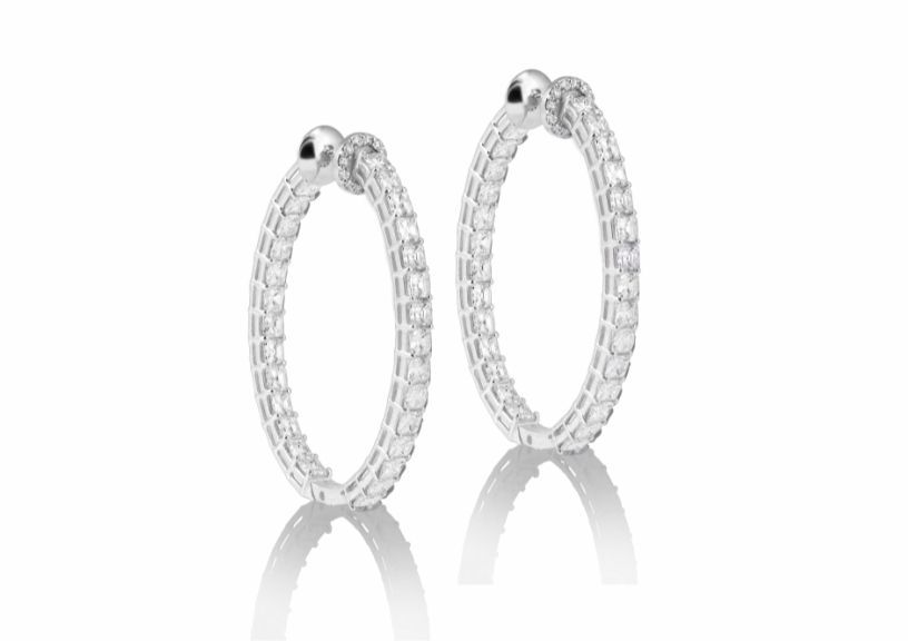 Hoop earrings