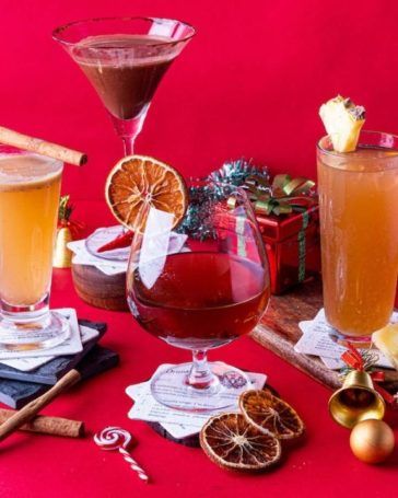 Red Hot Santa Tini At Monkey Bar