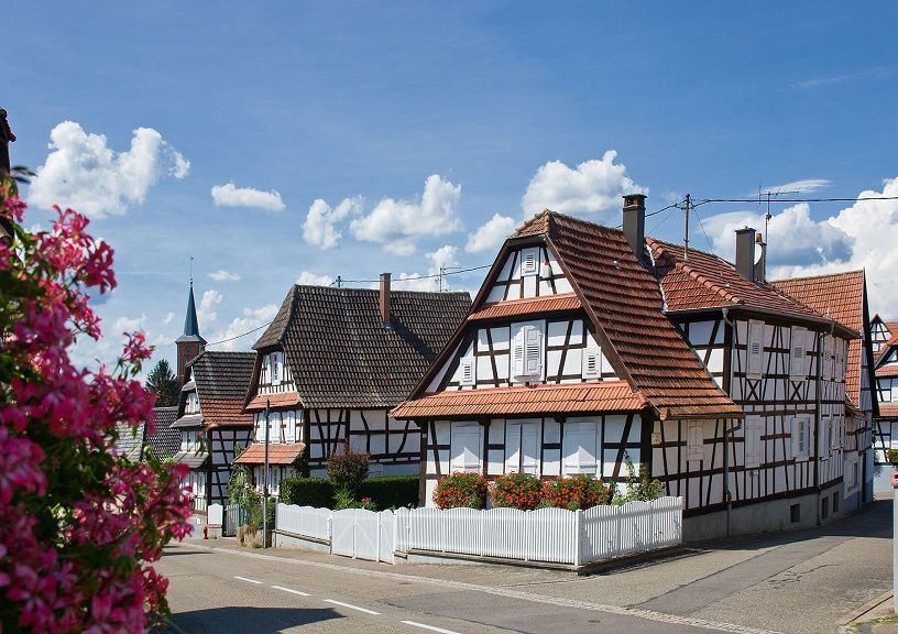 Small towns in France